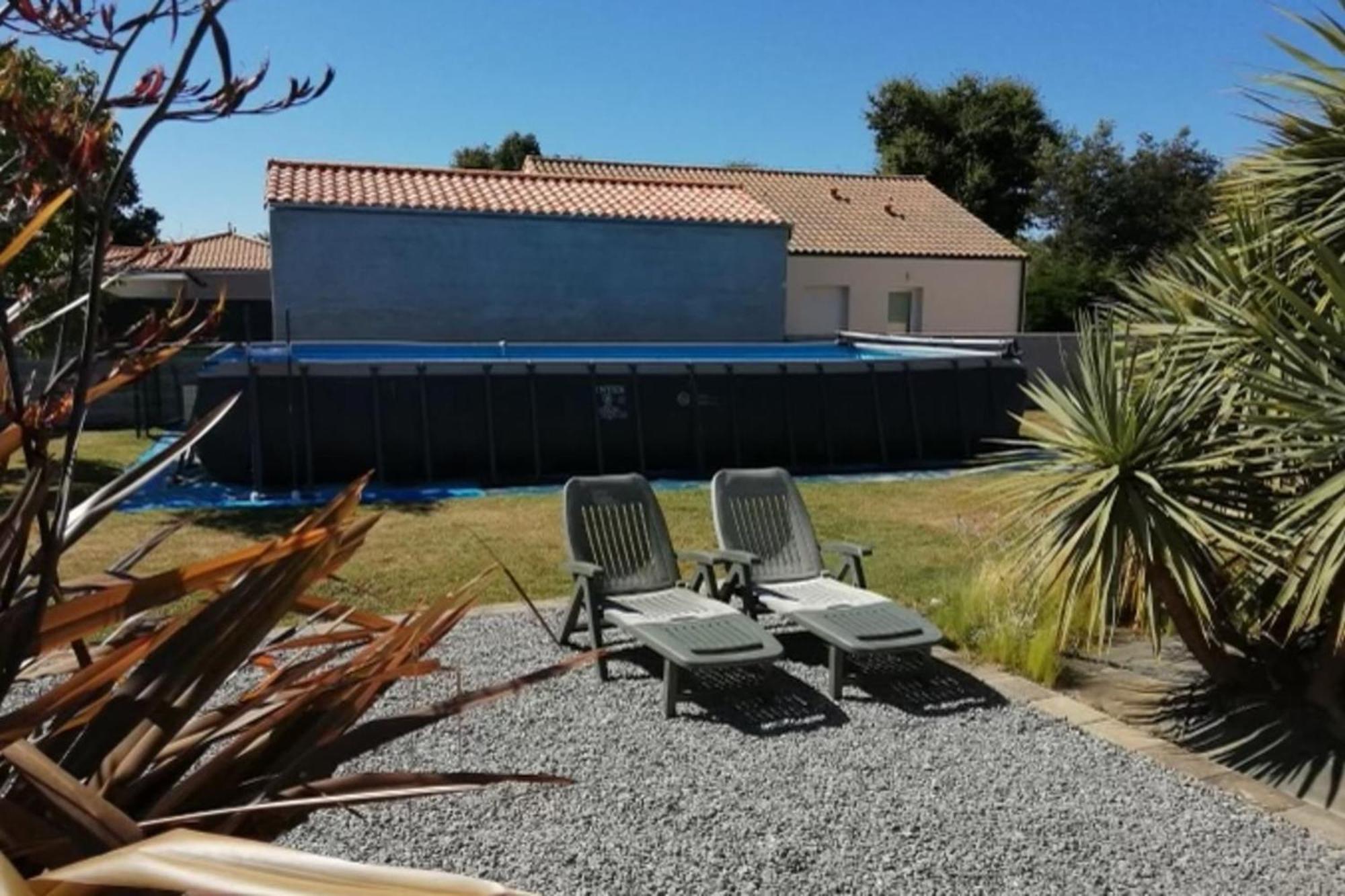 La Lilla - Wifi - Piscine - Parking Villa Chauvé Exteriör bild